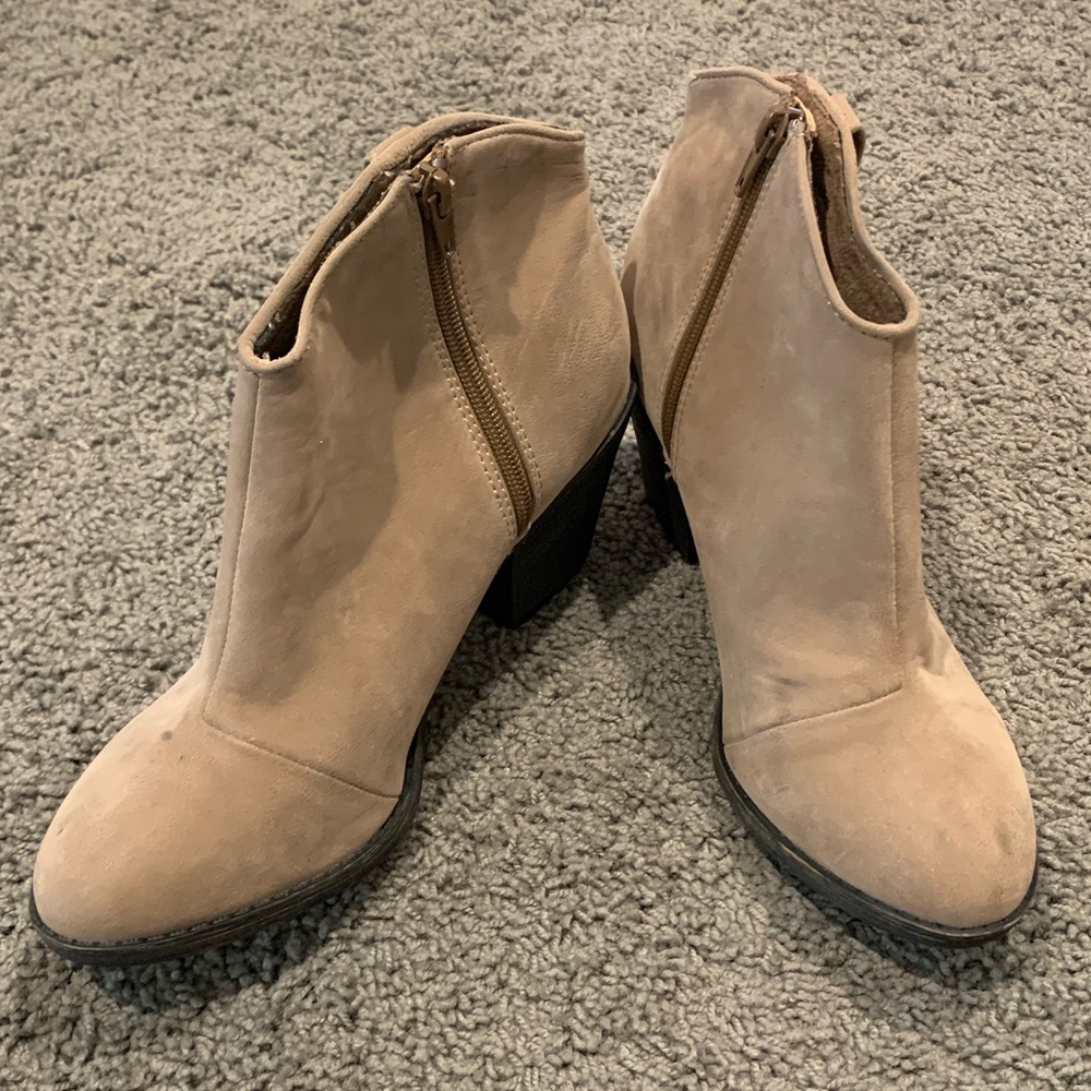Blowfish Suede Booties NWOB